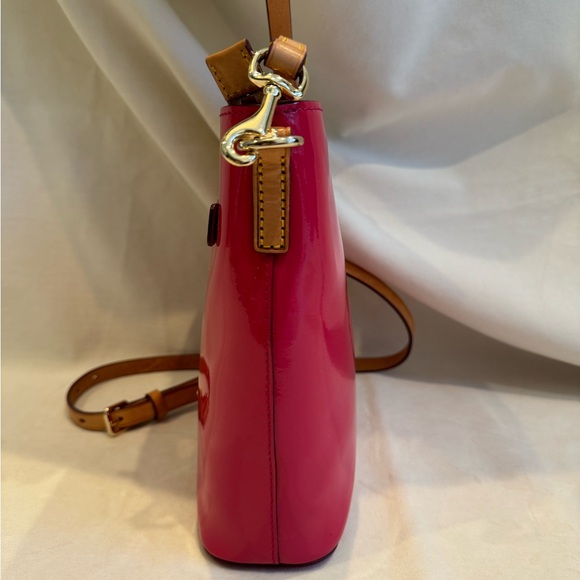 Dooney & Bourke Patent Leather Crossbody Handbag - Picture 5 of 16